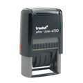 Trodat Printy 4750/L1 Datumstempel mit Text EINGEGANGEN, Selbstfärber, Abdruckfarbe blau-rot, 41 x 24 mm