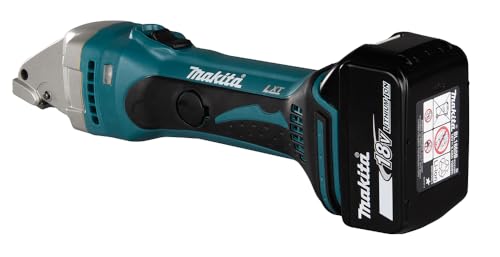 Makita Akku-Blechschere 1,6 mm 18 V / 5,0 Ah, 2 Akkus und Ladegerät im MAKPAC, DJS161RTJ