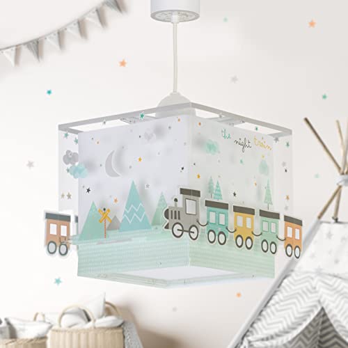 Dalber kinderlampe Pendelleuchte Hängelampe Zug Farben trainieren The Night Train Bunt