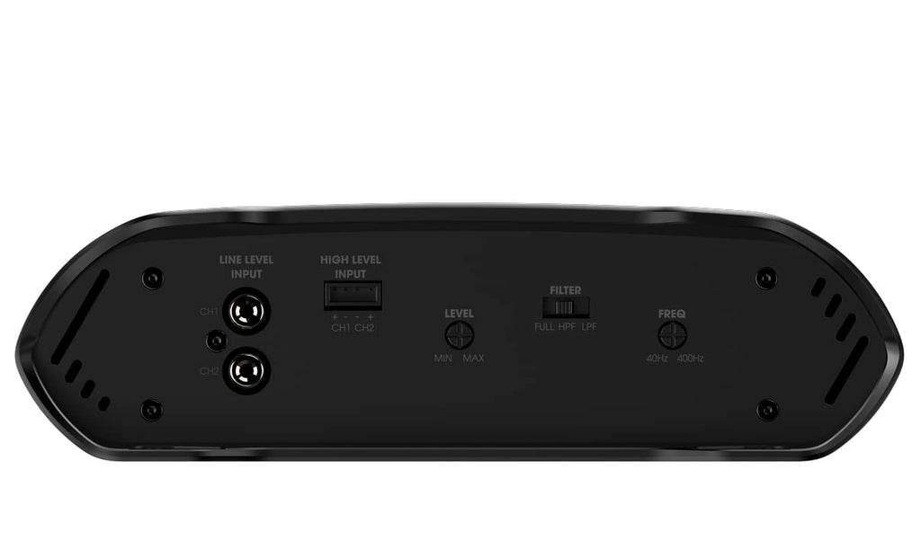 JBL Concert A652 2-Kanal Class-AB Auto-Verstärker, 2×65 W RMS @ 4 Ω, 2×85 W RMS @ 2 Ω, 1×170 W RMS gebrückt @ 4 Ω, 460 W Peak, 20 Hz–20 kHz, Bass Boost, HPF/LPF, High/Low Inputs