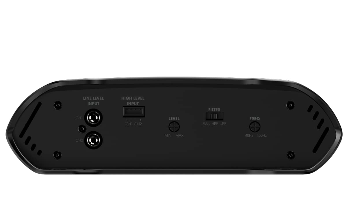 JBL Concert A652 2-Kanal Class-AB Auto-Verstärker, 2×65 W RMS @ 4 Ω, 2×85 W RMS @ 2 Ω, 1×170 W RMS gebrückt @ 4 Ω, 460 W Peak, 20 Hz–20 kHz, Bass Boost, HPF/LPF, High/Low Inputs