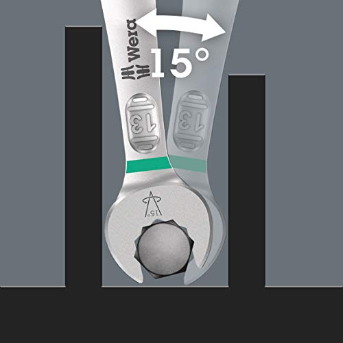 Wera 05004181001 Bicycle Set 12, Ringmaulschlüssel-Satz, 12-teilig