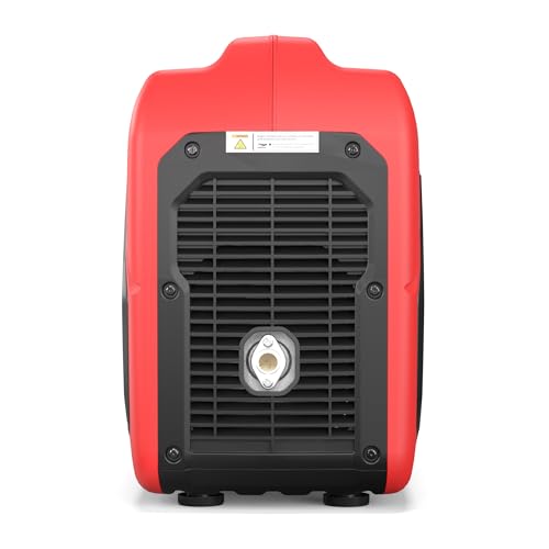 ERAYAK 4000W Notstromaggregat Leise Benzin Inverter Stromerzeuger Stromaggregat Generator Stromgenerator mit Ölsensor ECO-Modus für Camping, Wohnmobile (EYG4000S)