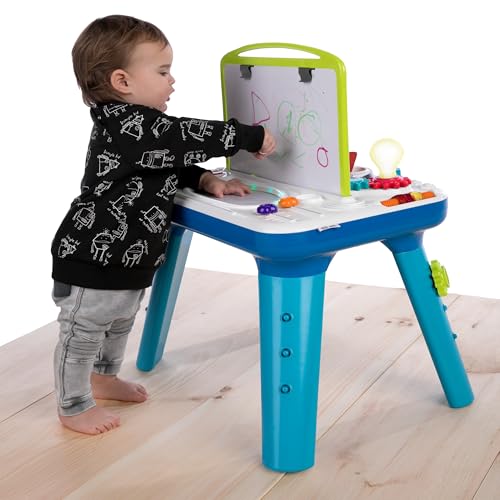 Baby Einstein, Curiosity Table Spieltisch mit 65 Melodien, abnehmbaren Füßen, Lichtern, Zahnrädern und vielem mehr