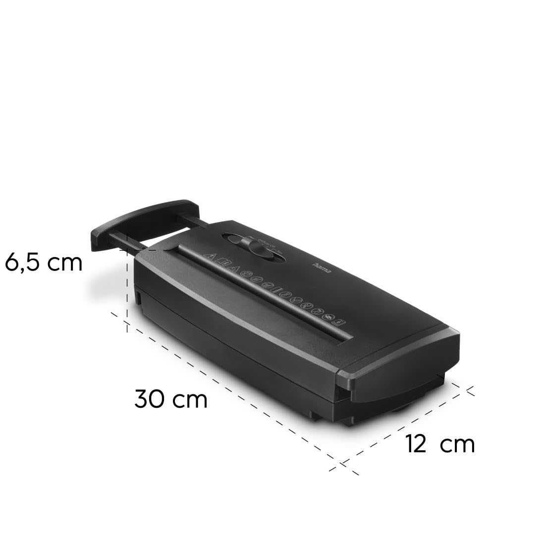 Aktenvernichter Classic S60, Schredder mit Sicherheitsstufe P2 T2 E2