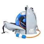 as - Schwabe Outdoor Kabeltrommeltasche 39 x 33 x 21 cm – Allwettertaugliche Schutztasche mit 2x vorgestanzten Kabelöffnungen – Schutz vor Regen und Schmutz – Ideal für Camping Baustelle - Grau, 12279