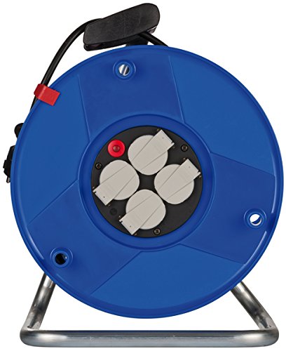 BRENNENSTUHL 1205066007 - Enrollacables Garant® IP20 H05VV-F3G1,5 Con Cable de 50 m