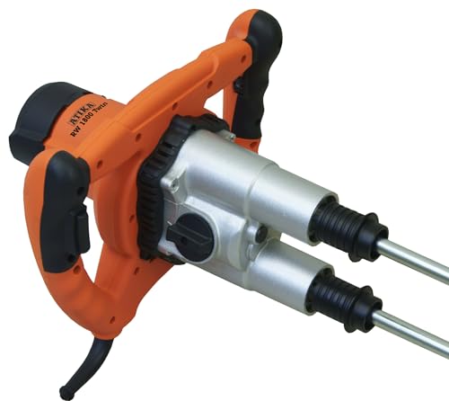 ATIKA RW 1800 Twin Betonmischer Handrührgerät Mörtelrührer Handrührwerk | 230V | 1800W