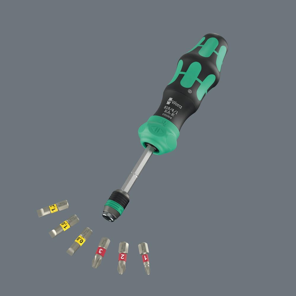 Wera 05051515001 Kraftform Kompakt 25 RA-R mit Tasche, 6-teilig