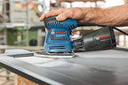 Bosch Professional Schwingschleifer GSS 160-1 A Multi (Leistung 180 Watt, 1,6 mm Schwingkreis-Ø, L-BOXX)