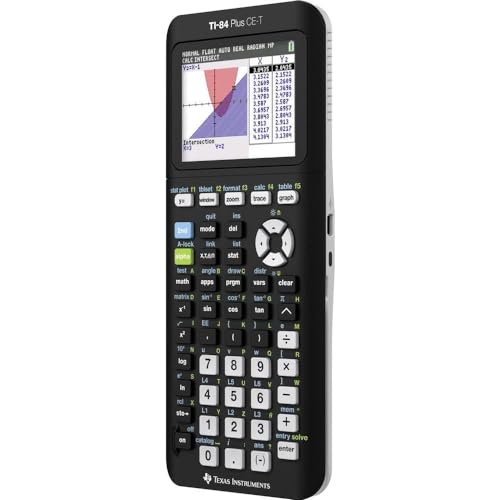Texas Instruments TI-84 Plus CE-T Python Edition Grafischer Taschenrechner (Farbdisplay) Schwarz