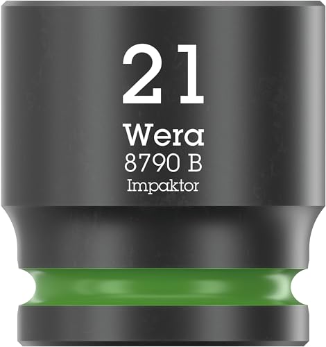 Wera 05005530001 8100 SB 12 Zyklop Comfort Knarrensatz, Umschalthebel, 3/8"-Antrieb, metrisch, 16-teilig