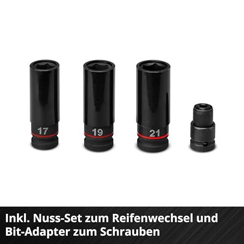 Einhell Professional Akku-Schlagschrauber TP-CW 18/260-C Li BL-Solo Power X-Change (18 V, 260 Nm Drehmoment, 500 Nm Lösemoment, Brushless, Außenvierkant-Aufnahme, ohne Akku)