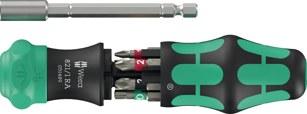 Wera 05051519001 Kraftform Kompakt 28 RA 1, 6-teilig