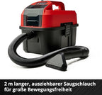 Einhell Akku-Nass-Trockensauger TE-VC 18/10 Li-Solo Power X-Change (18 V, 10 L Tank, inkl. 2 m-Schlauch, Fugen-/Bürstendüse + Polster-/Universaldüse, ohne Akku)