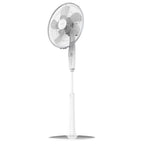Cecotec Standventilator EnergySilence 1010 Extreme Flow. 16" mit 60 W und 3 Geschwindigkeiten, Timer, Oszillierend, leise, höhenverstellbar, 10 Flügel und maximale Sicherheit