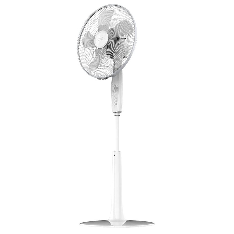 Cecotec Standventilator EnergySilence 1010 Extreme Flow. 16" mit 60 W und 3 Geschwindigkeiten, Timer, Oszillierend, leise, höhenverstellbar, 10 Flügel und maximale Sicherheit