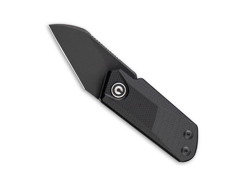 Civivi Ki-V Slip-Joint C2108B Knife 9Cr18MoV Stainless Steel and Black G10 Pocket Knives