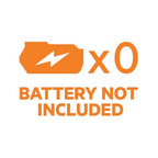 AEG 18 V PRO18V Akku-Multitool BMT18-0(Oszilationswinkel 3,6°, Schwingzahl 0-20.000 min-1, variable Geschwindigkeitsregulierung, werkzeugloser Klingenwechsel, LED, ohne Akku&Ladegerät), Schwarz/Orange