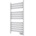 Cecotec Elektrischer Badheizkörper ReadyWarm 9000 Twin Towel White. 500 W, LED-Anzeige, 2 h Timer, Schutzart IP24, doppeltes Sicherheitssystem, Elegantes Design und Montageset, Weiß