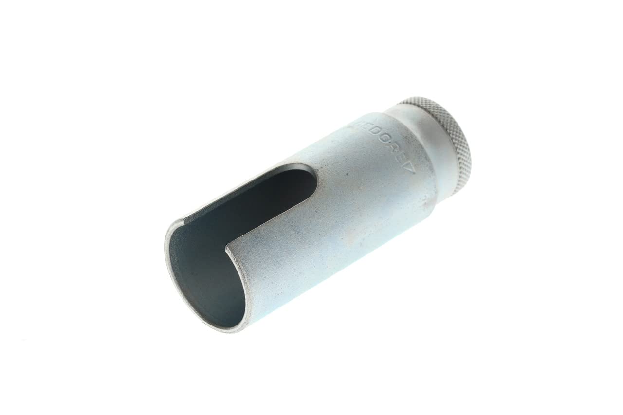 GEDORE Eckventil-Steckschlüssel, Nuss, 1/2'' 10 mm Antrieb, Innen-Ø 27 mm, Werkzeug, 314000, Stahl verzinkt