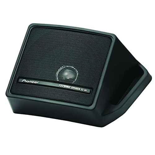 Pioneer Electronics TS-44 Breitband-Aufbaulautsprecher (40 W), Koaxiallautsprecher, Nominale Ausgangsleistung 10 W, 88 dB, 173 x 109 x 97 mm, 2 Lautsprecher, schwarz