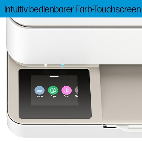 HP Envy 6520e, Multifunktionsdrucker, 6 Monate gratis drucken Instant Ink inklusive, Drucken, Kopieren, Scannen, Mobiler Faxversand, Wi-Fi, Automatischer Vorlageneinzug, Touchscreen