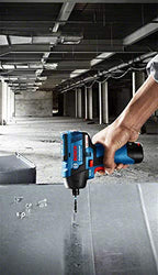 Bosch Professional 12V System Akku Drehschlagschrauber GDR 12V-110 (inkl. Einlage Zubehör, Einlage, L-BOXX, ohne Akku/ Ladegerät)