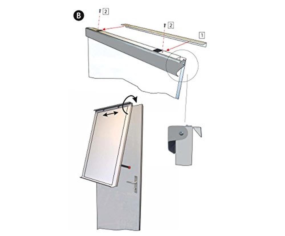 MAUL Flipchart MAULoffice 70 x 100 cm | Magnettafel für Wände und Türen | platzsparend im Büro | geeignet für Papier in verschiedenen Formaten | mit Ablage für Marker und Stifte | Silber