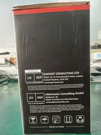 DESOBRY 12,5'' Auto DVD Player 2 Bildschrime Mit 5 Stunden wiederaufladbarer Akku, Zwei Auto-Bildschirm, Kopfstütze Fernseher Kinder TV Last Memory USB AV In/Out 12V