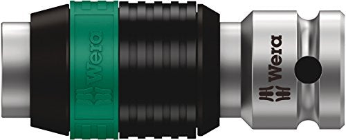 Wera 05135949001 Kraftform Kompakt Zyklop MS1 Metal/Speed 1/4 Zoll, 8-teilig, 8 Stück, Farbig, One Size