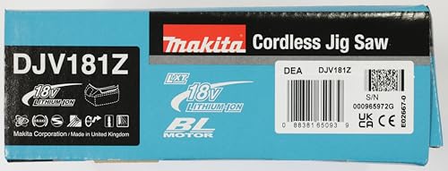 Makita DJV181Z Akku-Pendelstichsäge 18 V (Akku und Ladegerät NICHT im Lieferumfang enthalten)