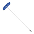 VEVOR Schneedachrechen, 60 cm Klinge aus PP, 118–555 mm Verstellbarer Schneeschieber mit Rädern, Schneeräumwerkzeug mit rutschfestem Griff, Hausdachrechen zum Entfernen von Laub & Schnee