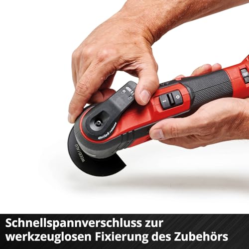 Einhell Professional Akku-Multifunktionswerkzeug TP-MG 18 Li BL-Solo Power X-Change (18 V, 3 Funktionen, magnetische Werkzeugaufnahme, inkl. Zubehör, ohne Akku)
