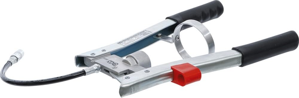 BGS 6650 | Zweihand-Kartuschen-Fettpresse | 500 g | Systemfettpresse| mit flexiblen Panzerschlauch
