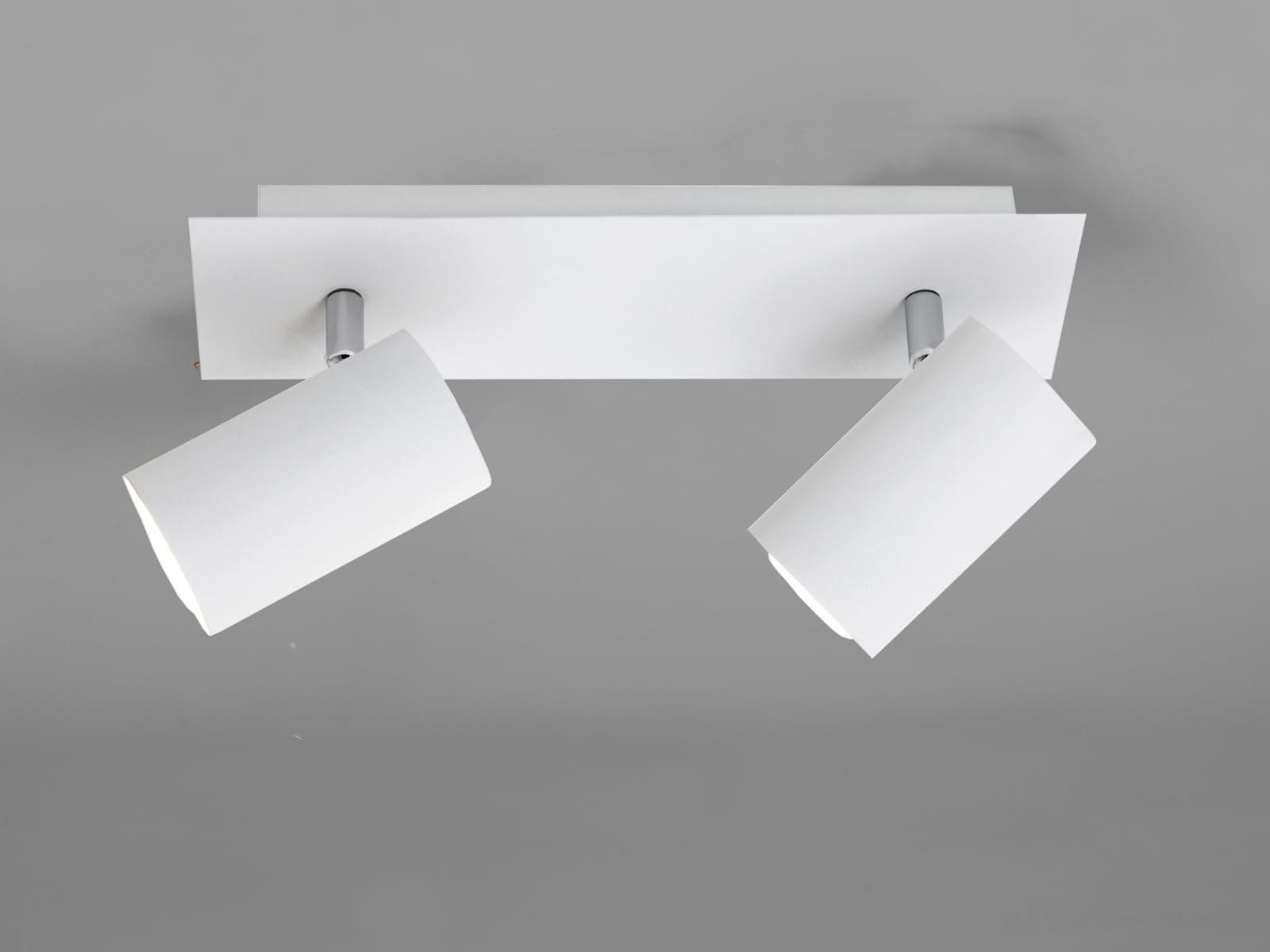 Trio Leuchten Balken in Metall weiß, Spotbalken 2-flammig, exklusiv 2xGU10, Länge: 30 cm 802400201