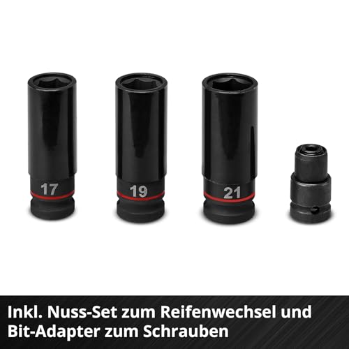 Einhell Professional Akku-Schlagschrauber TP-CW 18/750-C Li BL-Solo Power X-Change (18 V, 750 Nm Drehmoment, 1000 Nm Lösemoment, Brushless, Außenvierkant-Aufnahme, ohne Akku)