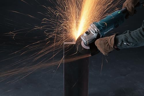 Makita GA9050R Winkelschleifer 230 mm, 2.000 W, Schwarz, Cyan, Silber, (L x B x H) 455 x 250 x 132 mm