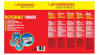 Rothenberger Industrial Gas Heiz Kanone/Gebläse RoTurbo 19000 inkl. Piezo-Zündung | Schlauch 1 m und Regler 300mbar | 18,2 kW | Thermosicherung | wettergeschützter Außenbereich | 1500000051