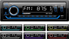 Blaupunkt BPA 1123 BT, 1-DIN Autoradio, Bluetooth, USB, Aux-Eingang, Sub-Out, Multicolour, 4x50Watt, 12V