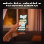 Philips Hue Milliskin White Ambiance Einbauspot, Weiß, (400lm / 70mm), 3er Pack, warm- bis kaltweißes Licht, steuerbar via App, kompatibel mit Amazon Alexa (Echo, Echo Dot), neue Generation
