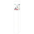 Ledino Hybrid LED Stehlampe 60W | 360° Baulampe mit 5.400 lm für Akku & Netzbetrieb | dimmbarer Arbeitsstrahler optimal als Arbeitsbeleuchtung inkl. Transportgriff | IP54 | Auch als Außenstrahler