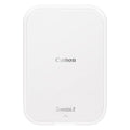 Canon Zoemini 2 perlweiß Mini Fotodrucker mobil tragbar unterwegs Hosentasche (Fotodruck 5x7,6 cm, kabelllos, für Smartphone + Tablet, eingebauter Akku, App, Bluetooth) [+ 10er Zink Druck-Set]