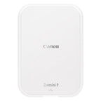 Canon Zoemini 2 perlweiß Mini Fotodrucker mobil tragbar unterwegs Hosentasche (Fotodruck 5x7,6 cm, kabelllos, für Smartphone + Tablet, eingebauter Akku, App, Bluetooth) [+ 10er Zink Druck-Set]