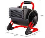Aktobis Elektroheizer Heizgebläse Heizung oder Frostwächter WDH-BGP02 (2 kW)