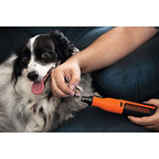 Black+Decker Akku-Multifunktionswerkzeug mit 52-tlg. Zubehör BCRT8IK (7.2V, 1.5Ah, Universal-Feinbohrschleifer mit Licht, zum Schneiden, Schleifen, Polieren und Schmirgeln, inkl. USB-Ladekabel + Box)