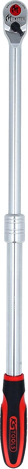KS Tools 935.1285 1/2" Monster Teleskop-Umschaltknarre, 100 Zahn