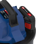 Güde 58580 Akku Aschesauger AS 18-201-05 (18V, max. Unterdruck: 80 mbar, Schlauchlänge: 1 m, Behältervolumen: 15 l, Schlauchdurchmesser: 30 mm, inkl. HEPA-Filter und 2,0 Ah Akkupack mit Ladegerät)