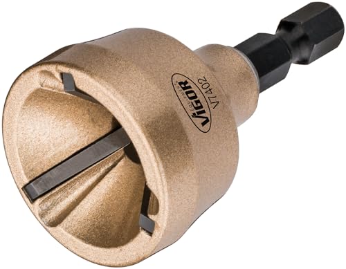 ViGOR Außen-Entgrater V7402 I Durchmesser: 3 - 19mm I Entgraten von Schrauben, Gewinden sowie zum Anpassen von deformierten Antriebswellen, Spurstangen, uvm.