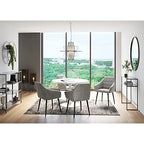 Kare Design Regal Loft, Schwarz, Stahl, Glas Fachböden, mit 5 Fachböden, schmal, freistehend, Wohnzimmer, Schlafzimmer, Flur, 100x115x30 cm (H/B/T)